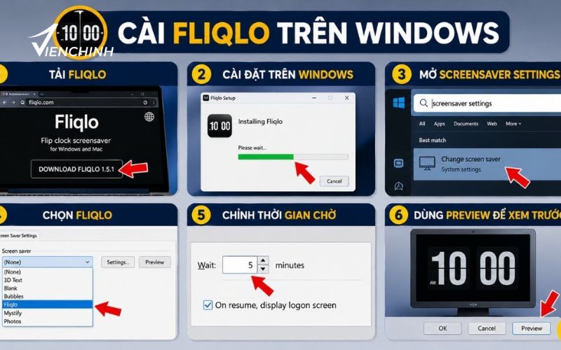 Cách Cài Đồng Hồ Trên Màn Hình Máy Tính Windows 10