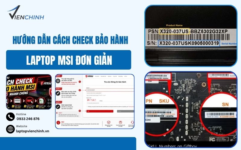 Hướng Dẫn Cách Check Bảo Hành Laptop MSI Đơn Giản