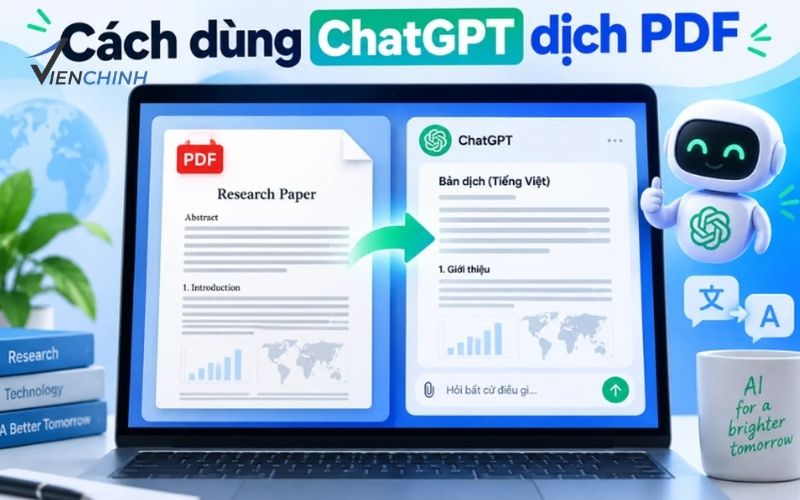 Hướng Dẫn Cách Dùng ChatGPT Dịch PDF